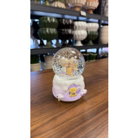 Işıklı Ve Müzikli Kar Küresi Orta Boy-13